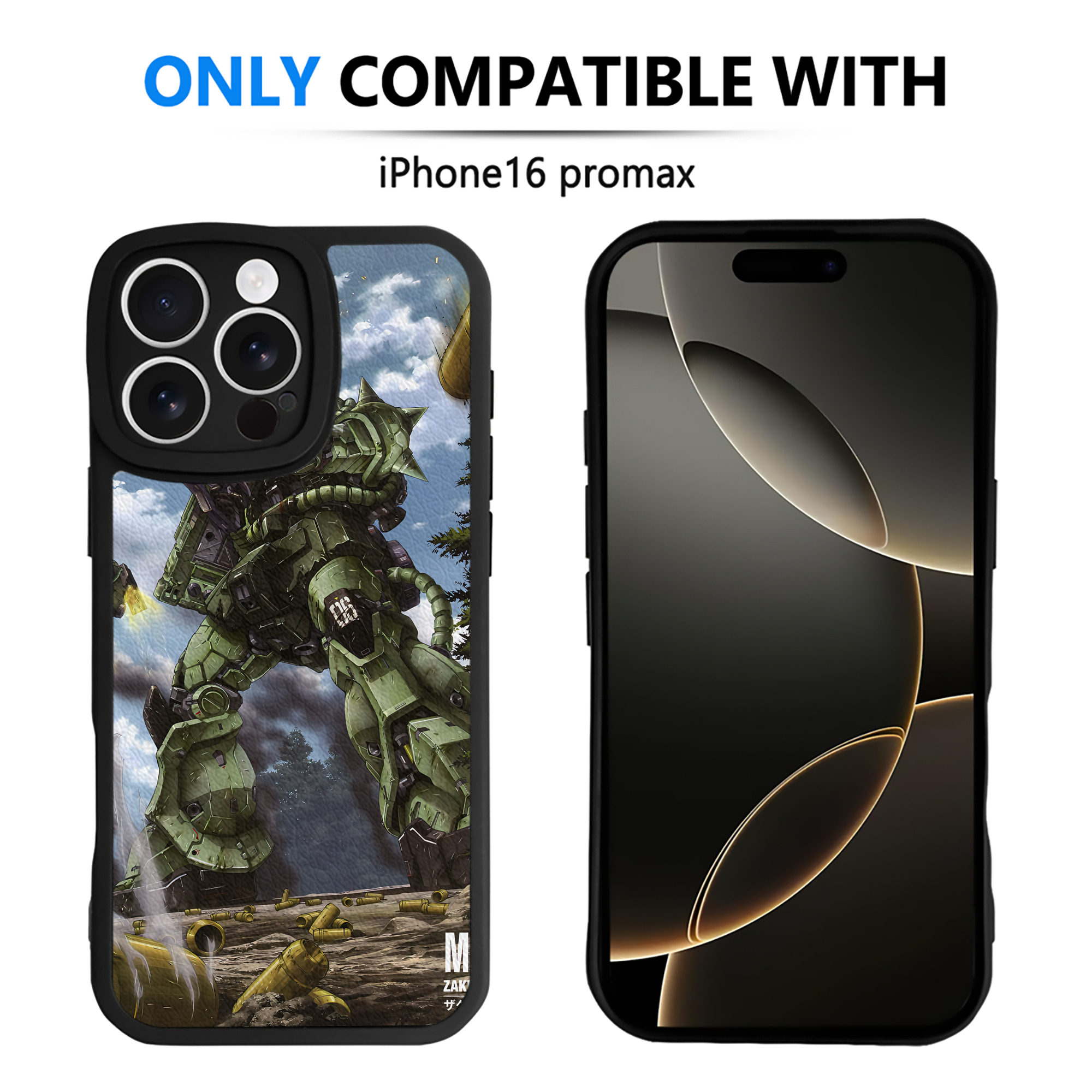 （画像用） 機動戦士ガンダム Mobile Suit Gundam 【iPhone 16シリーズ対応】シリコンスマホケース（レザー調） 材質：シリコン